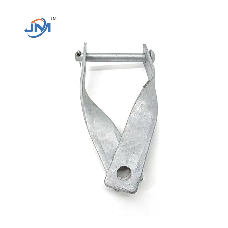 تراجع الساخنة المجلفن الصلب الملتوية حزام Clevis لملحقات خط الرأس